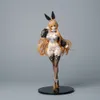 Jouets de doigt 280mm Neonmax japonais Anime Sexy Mois Bunny Girl 1/6 Pvc figurine adulte Hentai modèle à collectionner poupée jouets cadeau