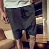 Herr shorts sommar mode randig droppe gren harem herrar elastisk midja plus storlek 5xl baggy lös casual streetwear beach327u