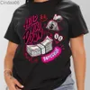 Toppa t-shirt da design da donna 3xl da 5xl