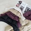 Damen Yoga Winter Packbare Daunenjacke Übergröße Ultraleichte lange Daunenoberbekleidung Pufferjacke Kapuzenmantel