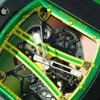 رجالي الفاخرة الميكانيكية ريتشاردميل معصم ساعات المعصم RM6101 يدوي الفاخرة الخزفية 9WXS