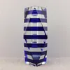 Corrente de ligação 15 7 5cm vaso de cristal cor azul preta para decoração de casa234H