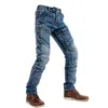 Jeans da uomo Idopy Casual da uomo Moto Denim pesante Abbigliamento da lavoro Multi cerniere Biker Patchwork Biker Jeans Pantaloni da uomo Taglie forti 231011