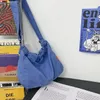 Torby wieczorowe płócienne torba na ramię dla kobiet 2023 Duże harajuku żeńska torebki studenckie bawełniane szmatki damskie Tote Book