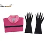 Costume de Cosplay Anime Invader Zim, t-shirt à manches longues avec gants, Costume de fête d'halloween pour femmes, sur mesure