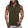 Erkek Tank Tops Vicabo Fahsion Hooded En İyi Erkekler Kolsuz Yaz Sporları Sıradan Erkek Giyim Pamuk Erkek Giyim Ropa Homm#235s