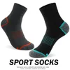 Chaussettes pour hommes de haute qualité décontracté respirant course sport 5 paires mâle coton hiver hommes grande Size38-45