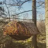 Tält och skydd natt katt 1 2 person man hammock tält med bug net regn fluga för utomhus camping vandring jakt hängande säng svängningar 231017