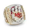 Con pietre laterali 2022 Kc Super Bowl Team Champions Championship Anello scatola di visualizzazione in legno souvenir uomini fan regalo spedizione di gocciamh6e9bhcJGZ9