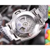 Paneri Watch Watches ZF-Factory Luxury Watch Men's Designer Swiss Automatic Mechanical Movement Sapphire Mirror Storlek 45mm Cowhide Watchband Business Wristwatch