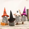 Gnome Plush Halloween Decoration for Home Handmade Handmable Dolls Gnome الحلي اللطيفة قزم القزم الاسكندنافي