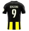 2023 Benzema al Ittihad 축구 유니폼 캔테 23 24 홈 어웨이 햄