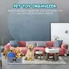 Piesowa odzież zabawka do przechowywania kosza Pet Boxtoys Organizator filcu pojemnika pojemniki do tkaniny kosze Kosze Psa