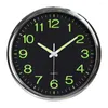 Wall Clocks Tick-free Ultra-quiet Clock Easy-to-read Minimalistic For Elderly Glowing Silent Bedroom Or Room