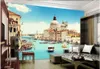 壁紙3D壁紙カスタム壁画POイタリアヴェネツィアウォーターシティルーム装飾絵画壁の壁画紙壁3 D