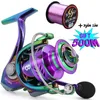 Carretilhas de arremesso Sougayilang Carretel de pesca 1000-5000 Metal EVA Grip Spinning Reel 5.2 1 Relação de alta velocidade Max Drag 12kg Carp Fishing Reel Pesca 231017