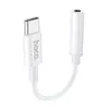 HOCO Hifi Audio Dac-hoofdtelefoonadapter USB Type C naar 3,5 mm hoofdtelefoonaansluiting Audio-adapter