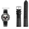 Высококачественный ремешок из воловьей кожи, подходит для часов Omega Super Series Panda Eye CK2998 Super 311.32.40, ремешок из натуральной кожи 19 мм