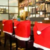 Capas para cadeiras Conjunto de decorações de Natal Elk Dining Table Party