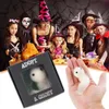 Figurine di oggetti decorativi Adotta un fantasma Feltri di lana bianca e piccoli rotoli Set Halloween Spookyes Doll Girl Games Button Dog Words Party 231017