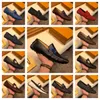 Scarpe da uomo eleganti in stile 40 Scarpe classiche da uomo in vera pelle di design Oxford Scarpe da uomo d'affari di lusso in polvere Taglia 38-46
