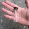 22 * 60 * 14 mm 14 ml Glasflaschen Aluminium Schraubverschluss Transparente leere Gläser Geschenk Wunschflüssigkeit 100 StückGute Menge Dofnn