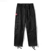 Calças masculinas mens cargo pant homem designer cargos calças moda sweatpant calças calças de trabalho high street hip hop casual multipockets oversized solto em linha reta overa