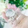 37*70*24mm 50ml Glass Bottles Aluminium Cap Transparent Clear Liquid Gift Candy Container Empty Wishing Jars 12pcsgood qty Cijkl