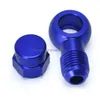 Aluminium Blau 044 Kraftstoffpumpe An6 Auf 12,5 Mm Auslass Banjo Adapter Fitting Hinzufügen Kappe Pqy-Fk045Bladdfk047 Drop Lieferung