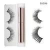 Falsche Wimpern, 3D-Magnet-Wimpern-Set, wasserdicht, langlebig, natürlich magnetischer Eyeliner, Magnet-Wimpern, Make-up-Verlängerung, falsche Wimpern-Set, 231016