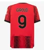 23/24 S IBRAHIMOVIC GIROUD Soccer Jerseys 2023 Away PULISIC THEO TONALI 4th Shirt ROMAGNOLI RAFA LEAO S.CASTILLEJO AC REIJNDERS SAELEMAEKERS Football Uniform