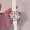 Relógios de pulso Jkco Checa Leopard Moda High-End Rhinestone Casal Assista Não-Mainstream Hiphop Hip Hop