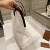 Designer mulheres bolsa a sacola triângulo símbolo jacquard tecido bolsas grandes totes designers sacos de ombro saco de compras sem caixa 45 * 33 tamanho