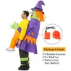 Cosplay Adult Scary Ghost Evil Witch Iatable Costume Purim Halloween Anime Cosplay Costumes Role Play Carnival Party Dress Suits