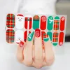 1 set of 16 nails Manicure Tools Set Nail Patch Nail Art Polish Decal self Adhesive Nail Decals Glitter Nail Stickers Nail Stickers Glitter for Christmas