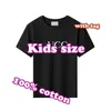 Luxe Designer Kinder T-shirts G-shirt Babykleding Luxe T-shirts voor kinderen Ontwerpers Jongen Tops Kinderpak Meisjes T-shirts Bedrukte kleding 1