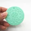 Mordedores Juguetes Chenkai 10 piezas de silicona galleta mordedor DIY bebé galleta colgante chupete maniquí enfermería sensorial dentición juguete regalo libre de BPA 231016