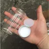 47*90*34mm 100ml Glass Jars Silicone Stopper Aluminium Cap Empty Bottles Transparent Canned Food Containers 12pcsgood qty Qlwrq