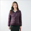 Veste courte et fine de Yoga pour femmes, tenue de couleur unie, manteau bouffant, vêtements d'extérieur de sport d'hiver, 13 couleurs, L-22