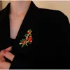Brosches Suyu Persimmon Ruyi Brosch Corsage Temperament Sweater Suit Pin Accessories Gift