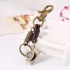 سلاسل المفاتيح Wangaiyao Men's Retro Cowhide Key -keychain keykain camera decoration bage girl bage