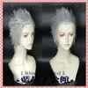 Gioco Devil May Cry 5 vergil breve argento grigio cosplay Wig254S