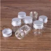 24pcs 15ml Size 30*40mm Transparent Glass Perfume Spice Bottles Tiny Jars Vials With Silver Screw Cap DIY Craftgood qty Senlk