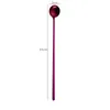 Long Handle Coffee Tea Spoons Stainless Steel Cocktail Stirring Spoon Dessert Scoop Cafe Kitchen Accessories Q654