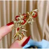 Brooches SUYU Persimmon Ruyi Brooch Corsage Temperament Sweater Suit Pin Accessories Gift