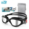 veiligheidsbril Volwassen professionele zwembril Anti-condens UV-bescherming Lens Waterdicht Verstelbare siliconen zwembril Zwemuitrusting 231017