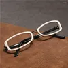 Okulary przeciwsłoneczne vazrobe czarne białe okulary komputerowe kobiety Blokowanie niebieskiego światła odbicia wąskie prostokąty okulary okulary ramy żeńskie