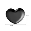 Love Heart Shape Rainbow Stainless Steel Plates Plating Trays Kitchen Dinnerware Food Snack Fruit Cake Chicken Jewelry Rings Earrings Necklace Metal Storage Dish