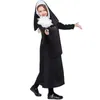 Tema dräkt barn Jesus drama präst kostymer christ nun cosplay barn flicka purim halloween karneval party uniform