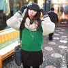 Écharpes manches laine écharpe femmes tricoté châle écharpes avec manches hommes Style coréen écharpe hiver chaud grandes écharpes 231016